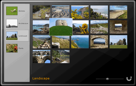 mobile image gallery jquery. jquery-ui-gallery.gif. Requirements: jQuery Javascript Framework