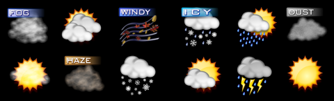 Weather Icons Set