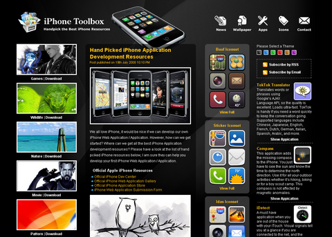 iPhone Application / Web App Development Guide