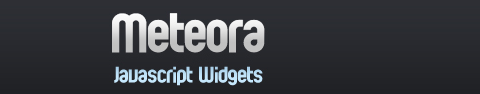 Meteora Cross-Browser Widgets and Controls