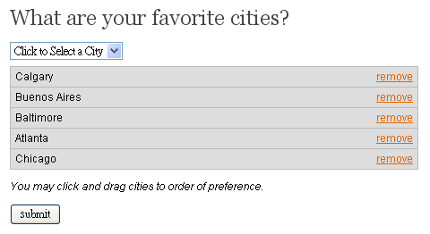 Alternate Select Multiple Form Elements 