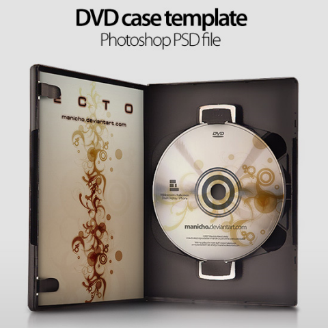 dvd cover template. DVD Case Template by Manicho