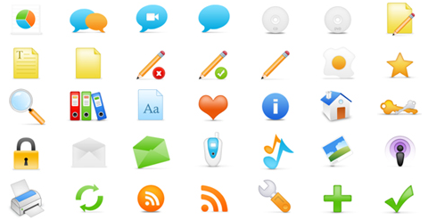 On-Stage Free Vector PSD Icon Set