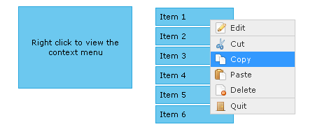 jQuery Context Menu Plugin