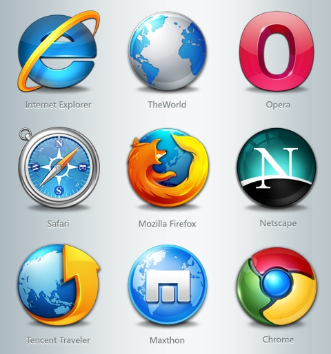Web Browsers Icons