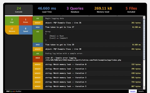 PHP Profiler