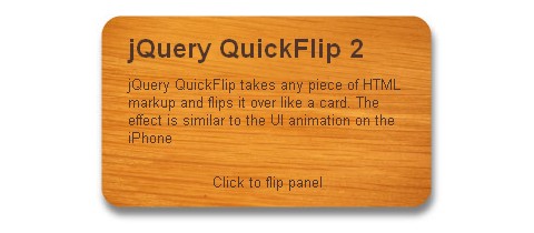 jQuery Flip