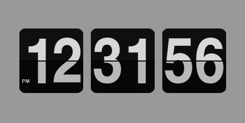 flipdown-clock