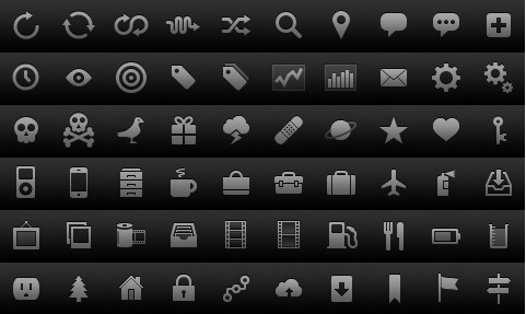 Dimensions should be about 30×30 pixels for tab bar icons and about 20×20 