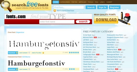 search-free-fonts