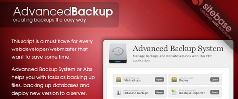 Advanced Backup System