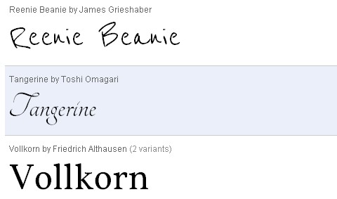 google-fonts