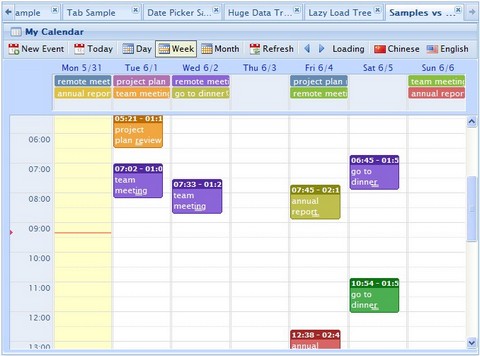 jquery-calendar