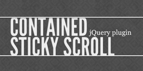 sticky-scroll