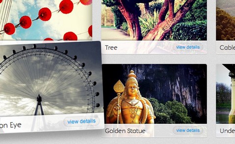 CSS3 Image Gallery with a 3D Lightbox Animation - Rip