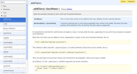 jQuery-documentation