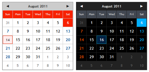 jquery-calendar