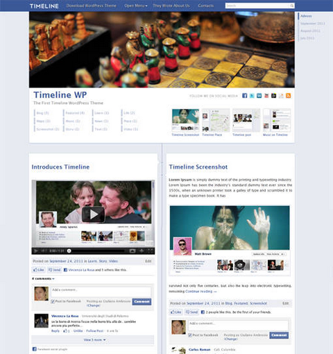 timeline-facebook-wordpress