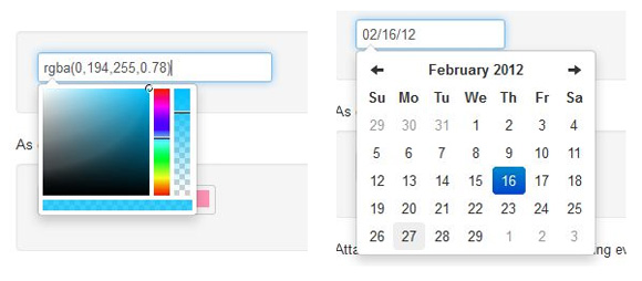 bootstrap-datepicker-calendar