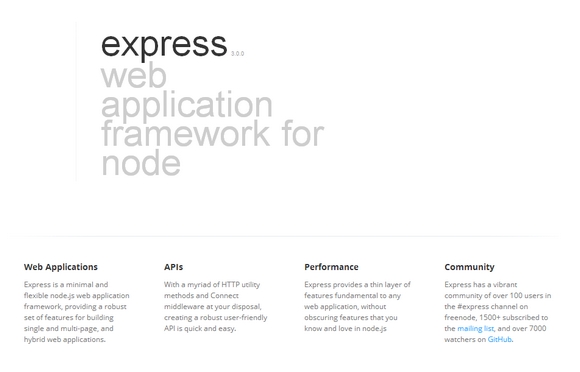 express-node-framework