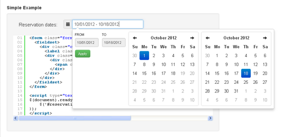 boostrap-date-range-picker