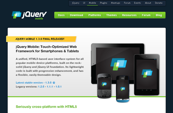 jQuery Mobile