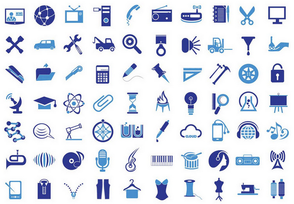 vector-icons-blue