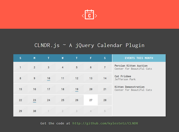 jquery-calendar-plugin