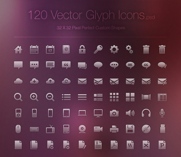 vector-glyph-icons