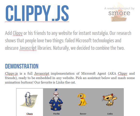 clippy-js
