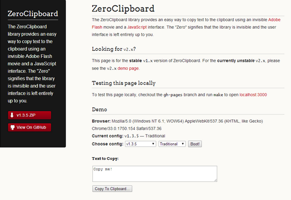 zero-clipboard