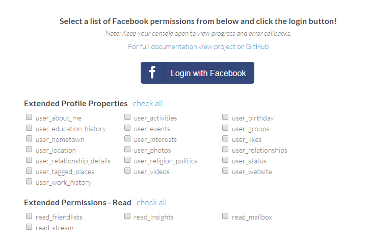 login-with-facebook-jquery