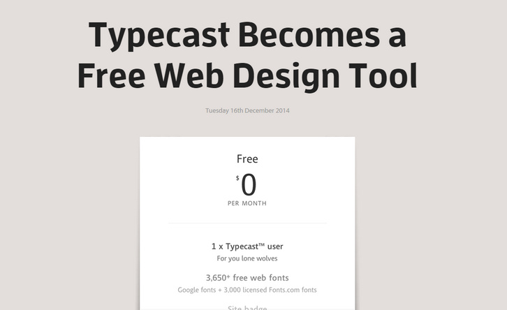 typecast-free
