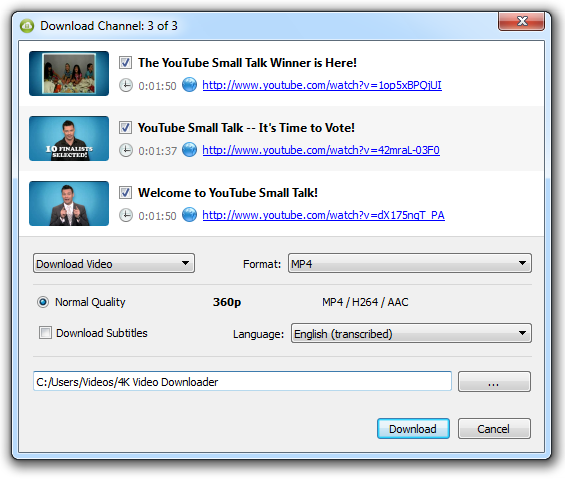 4k video downloader open source