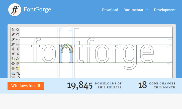 fontforge