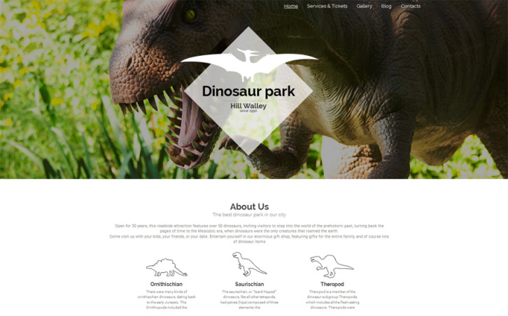 dinosaur-park-wordpress-theme