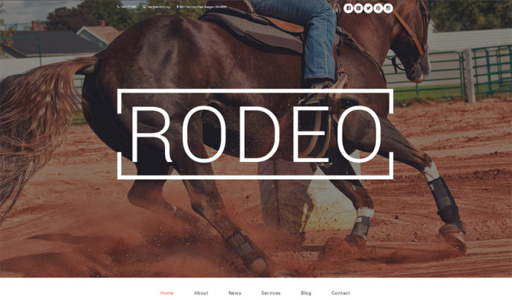 rodeo-arena-wordpress-theme