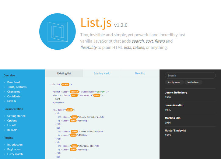 list-js