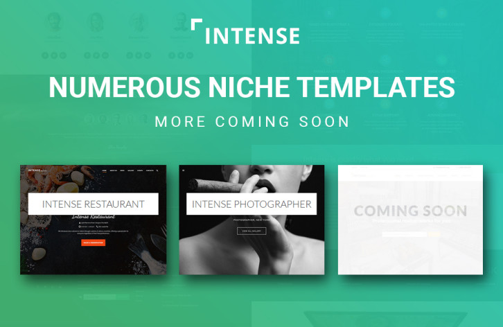 intense - niche templates