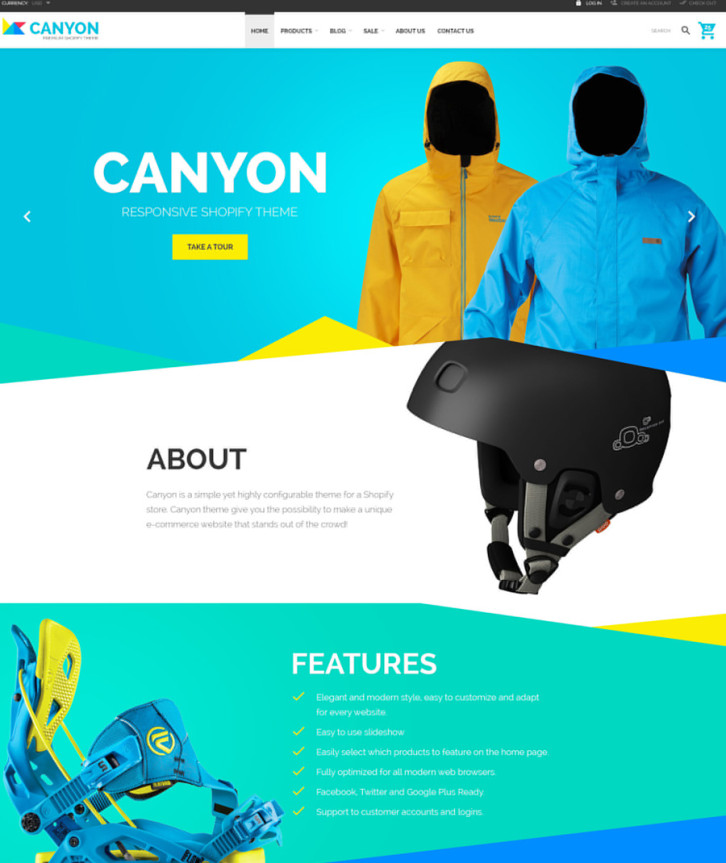 20-canyon Shopify theme