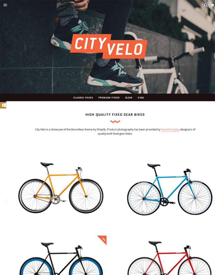 25-boundless free Shopify theme