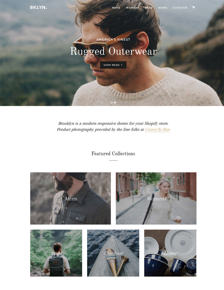 26-brooklyn free Shopify theme