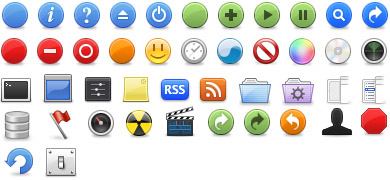 Matt Ball Toolbar Icons