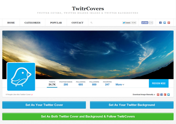 Twitter Headers for New Responsive Profile Page | Web Resources | WebAppers